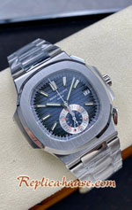 Patek Philippe Nautilus 5980/1A-019 Blue Dial Swiss PPF Replica Watch 03