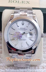 Rolex Datejust CanDY White Dial 41mm Replica Watch 01