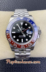 Rolex GMT Masters II Pepsi Red Blue 3285 Jubilee - Swiss Clean Replica Watch 06