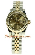Rolex Replica Datejust Two Tone Ladies Watch 48