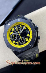 Audemars Piguet Royal Oak Offshore Bumble Bee Forged Carbon 42MM Swiss Replica Watch 12