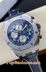 Audemars Piguet Royal Oak Offshore Blue Dial Chronograph 42MM Swiss APF Replica Watch 01