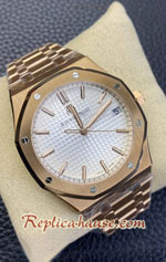 Audemars Piguet Royal Oak Rose Gold 41MM Swiss ZF Replica Watch 18