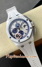 Audemars Piguet Royal Oak Boutique Ceramic White Dial 44MM Swiss TK Replica Watch 02