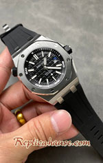 Audemars Piguet Royal Oak 15710st Diver Black Dial 42MM Swiss APS Replica Watch 06