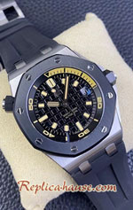 Audemars Piguet Royal Oak 15720 Diver Black Dial 42MM Swiss IP Replica Watch 10