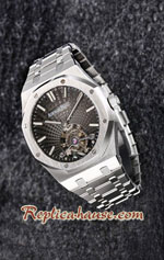 Audemars Piguet Royal Oak Flying Tourbillon Black Dial 41mm Swiss Replica Watch 09