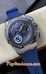 Audemars Piguet Royal Oak Offshore Michael Schumacher Blue Dial 44MM Swiss TK Replica Watch 05