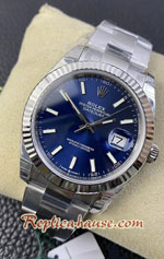 Rolex Datejust 41mm Blue Dial VSF Swiss Replica Watch 07