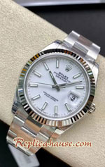 Rolex Datejust 41mm White Dial VSF Swiss Replica Watch 09