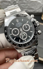 Rolex Daytona Ceramic Black Dial 4131 Swiss BT Replica Watch 06