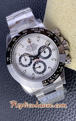Rolex Daytona Ceramic White Dial Swiss Clean V2 Replica Watch 01