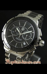 Tag Heuer Formula 1 Chronograph Black Ceramic Ladies 40mm Swiss Replica Watch 01
